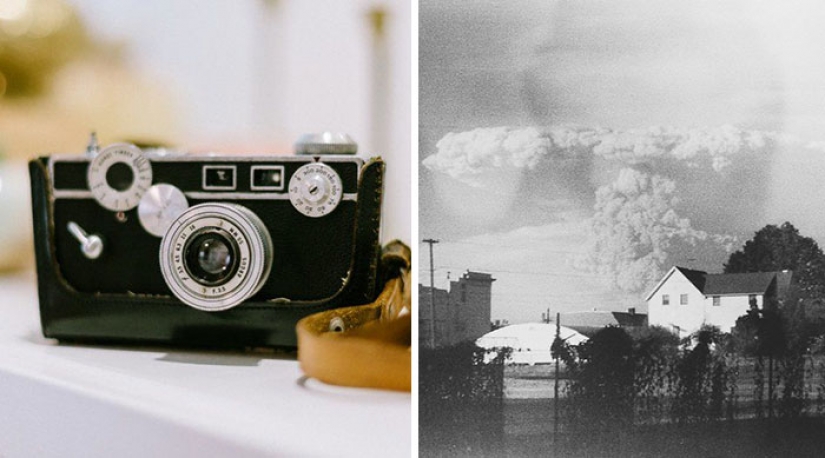 Photographer, bought at a flea market an old camera, found pictures of the 30-year-old