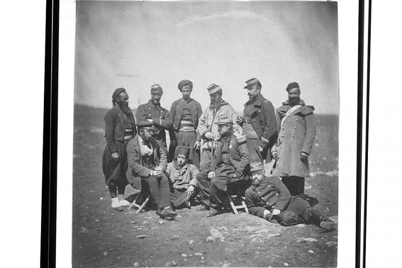 Photos of the Crimean war of 1853-1856
