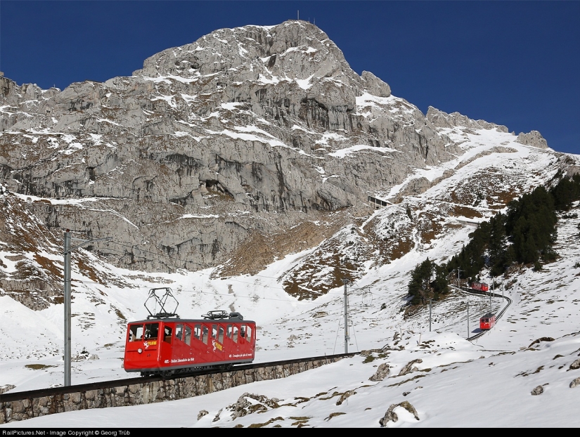 Pilatusbahn — the steepest railway in the world