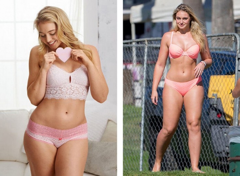 Plus-size without photoshop: it's not as nice as it seems at first glance