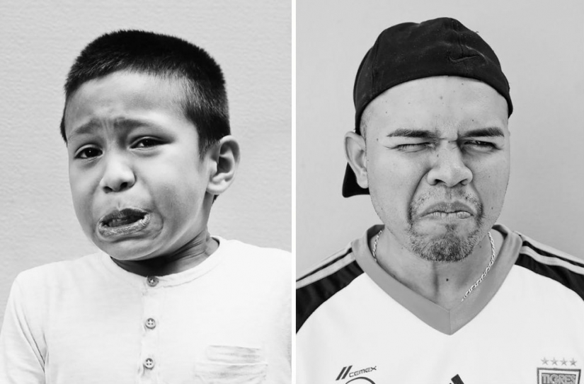 Poignant moment: portraits of people who have tried the hottest pepper in the world