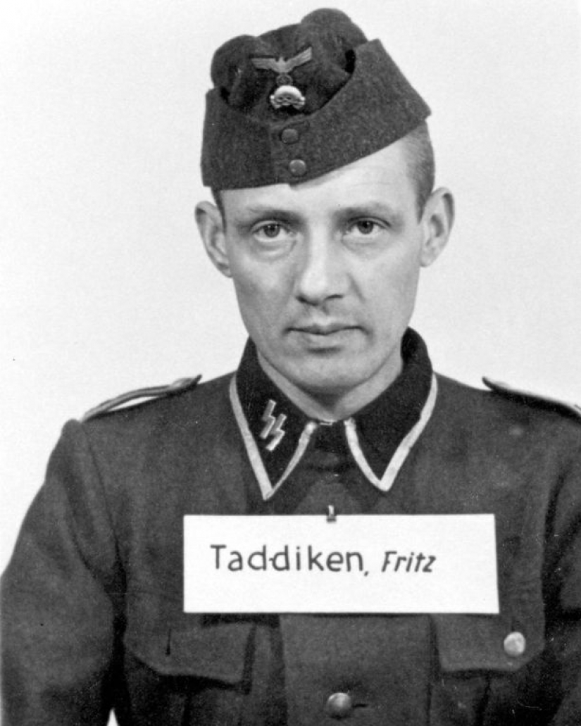 Portraits of the Nazi guards of Auschwitz 1940-1945 years