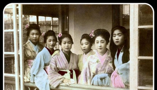 Prostitutes of Japan XIX century Prostitutes of Japan XIX century