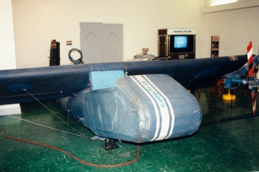 Real inflatable plane that was created during the Second world war