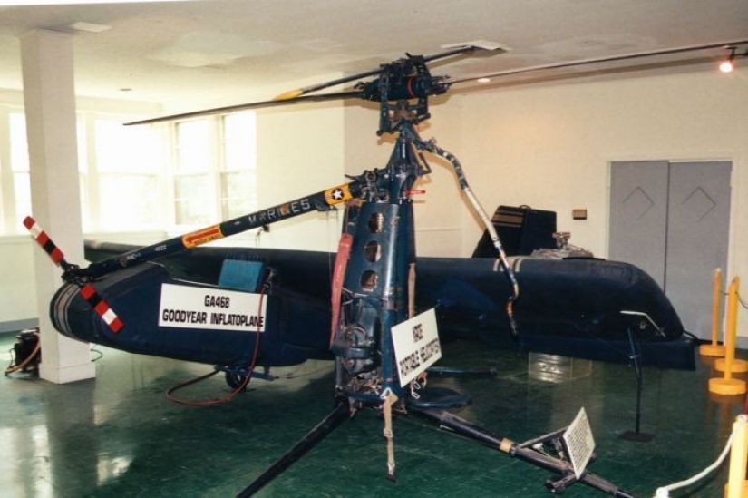 Real inflatable plane that was created during the Second world war