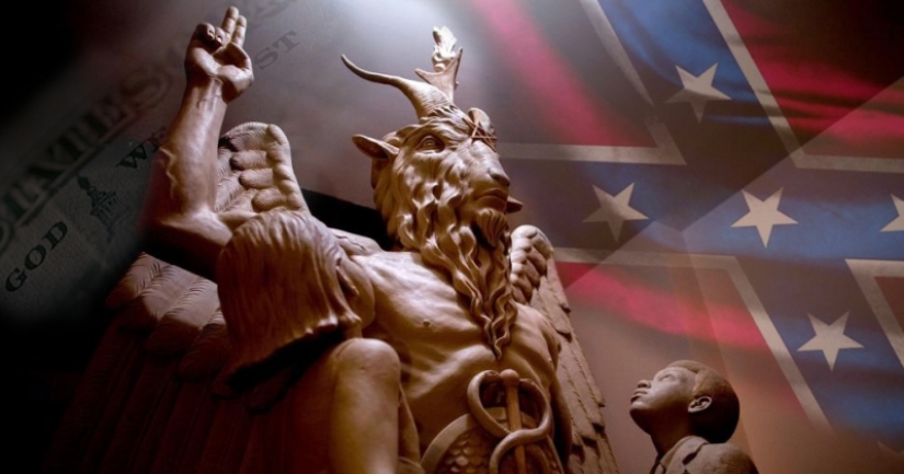Satanistas amenazan el Mississippi para mencionar a Dios en una nueva bandera