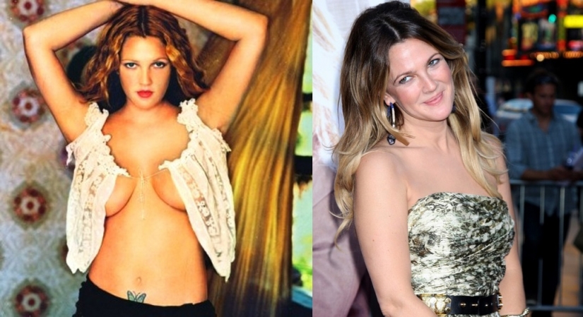 See above: the star, who had surgery for breast reduction