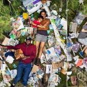 Shocking photo: how much garbage you produce in a week