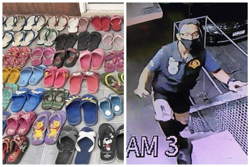 Shoe maniac: Thailand has arrested a serial rapist used a slap