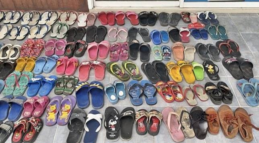 Shoe maniac: Thailand has arrested a serial rapist used a slap