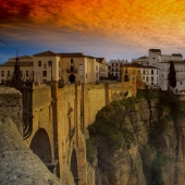 Soaring over the gorge of Ronda: an extraordinary city on the rocks