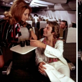 Stewardesses of the 60's had to be sexy and lonely