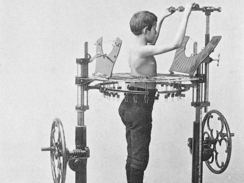 Strange and frightening equipment of the Victorian era