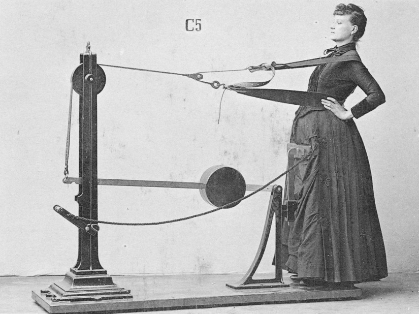 Strange and frightening equipment of the Victorian era
