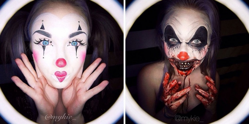 Terribly charming: make-up artist self-taught demonstrates the death of the princesses and pop stars