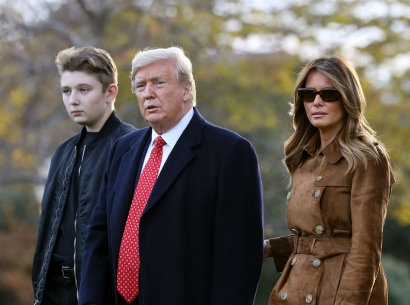 Than the life of Barron trump's different from the children of other presidents