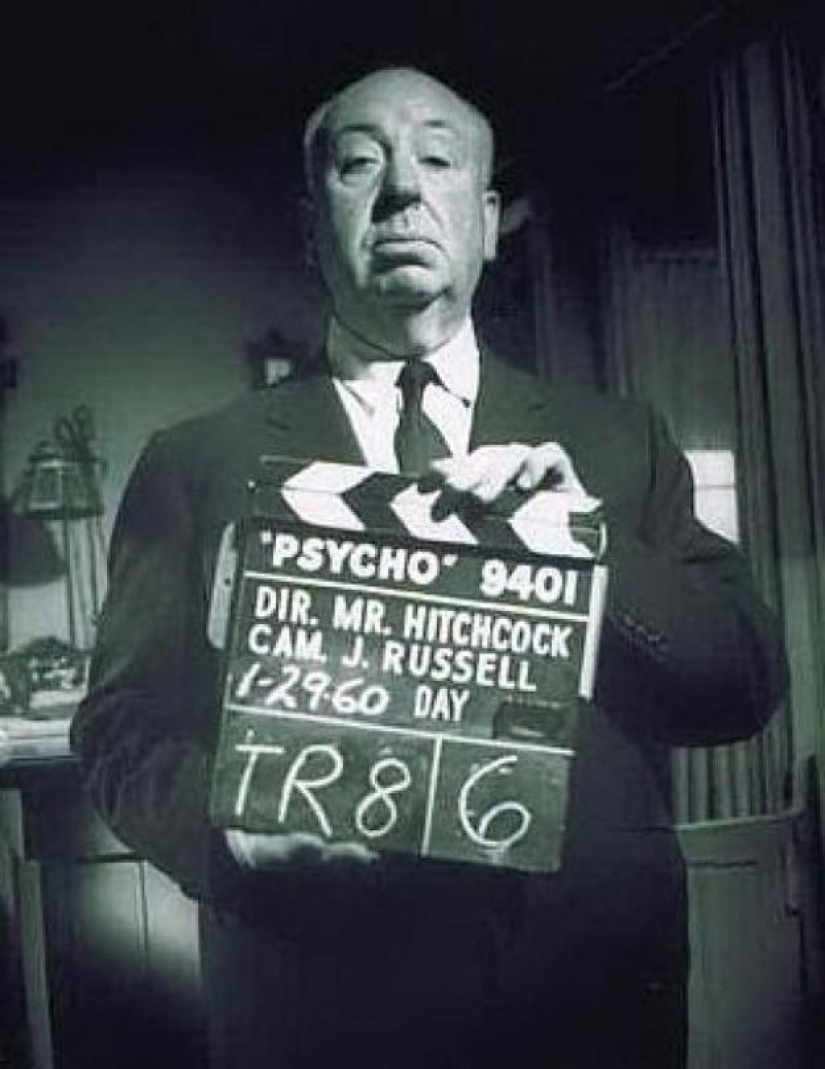 The best footage from movie sets Hitchcock, master of suspense