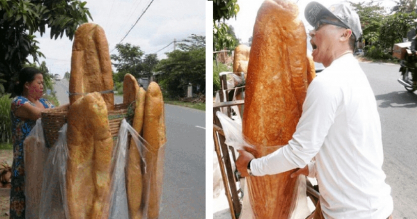 The biggest bread in the world baked in Vietnam