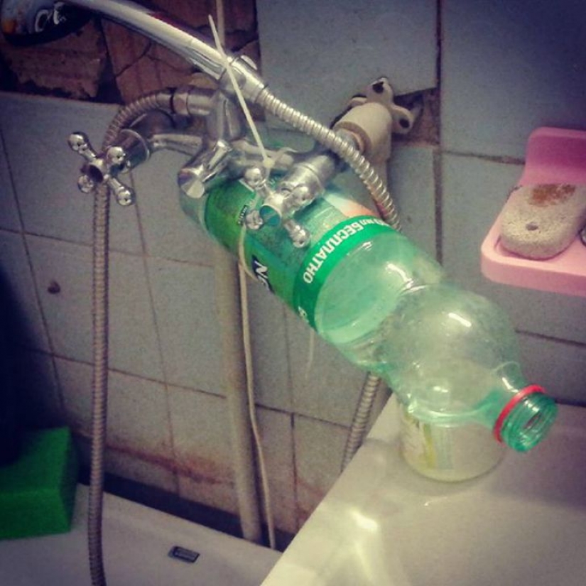 The costs of the profession: 18 pictures that prove that the plumbing — very creative