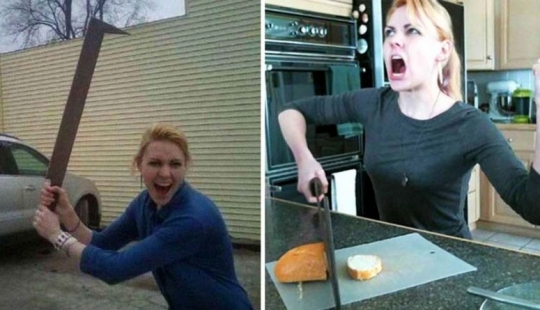 The girl and her scimitar orcs, Uruk-Hai The girl and her scimitar orcs, Uruk-Hai