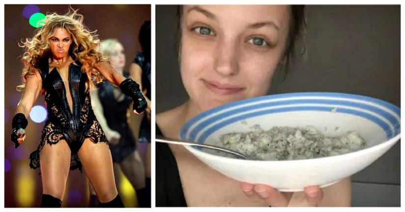The girl lived on a diet Beyonce a week, every day I Wake up with hate and scared of her boyfriend