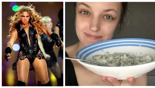 The girl lived on a diet Beyonce a week, every day I Wake up with hate and scared of her boyfriend