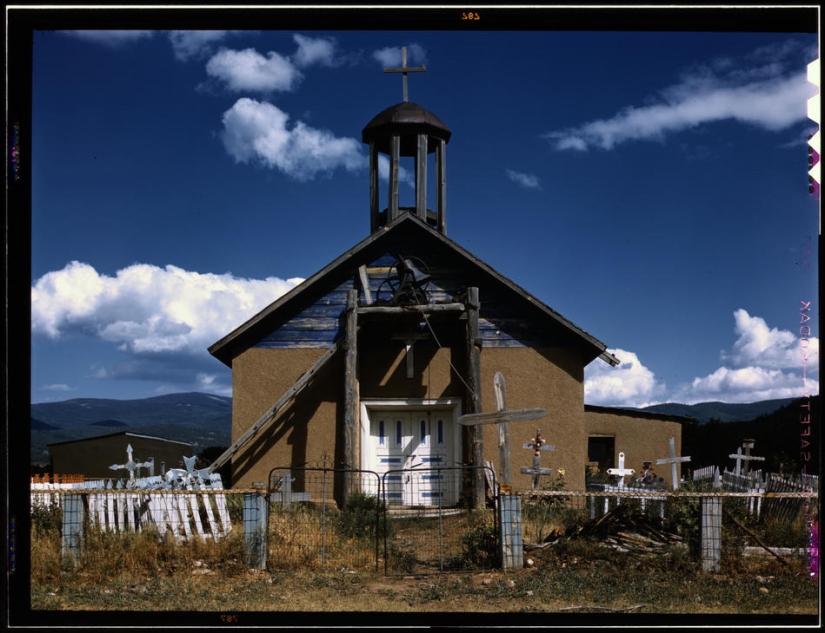 The great depression in the United States in color