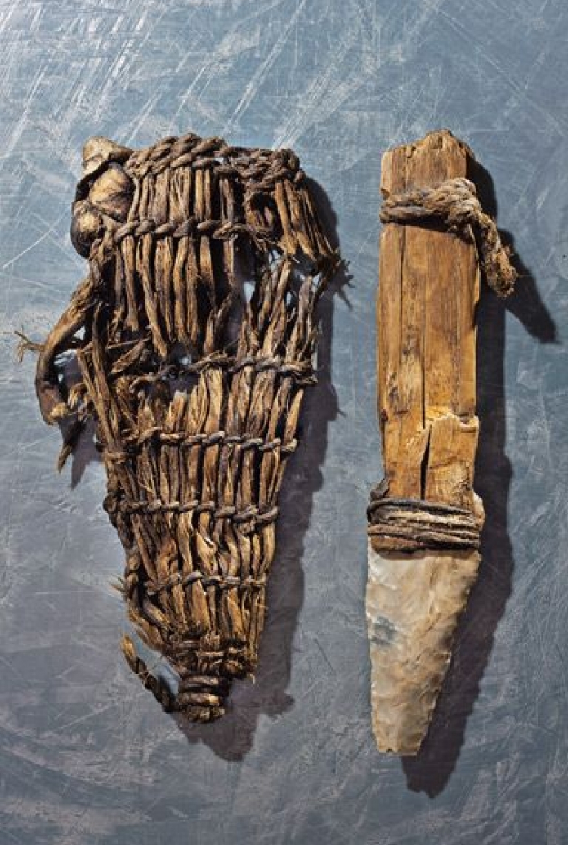 The "ice man", the oldest mummy found in Europe