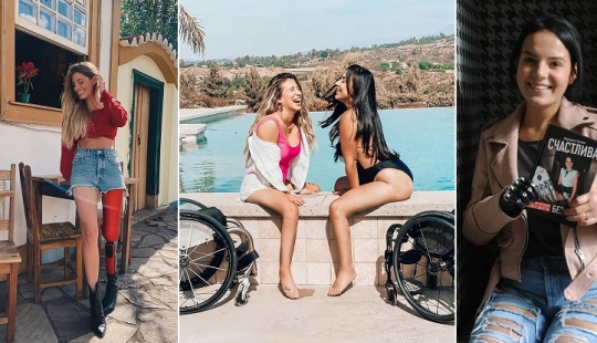 The main InstaTrade: girls with disabilities, who became famous in Instagram