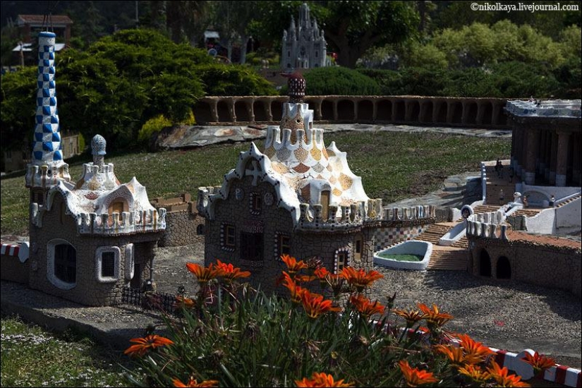 The miniature Park in Barcelona