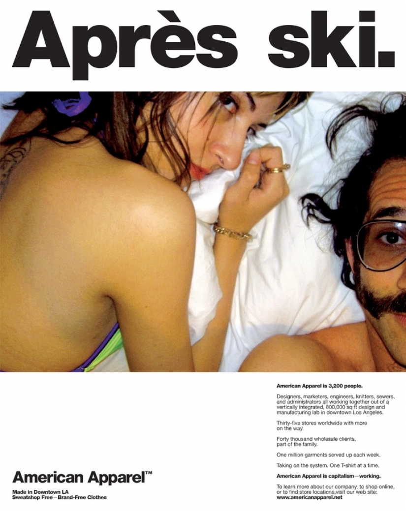 The most controversial American Apparel ad