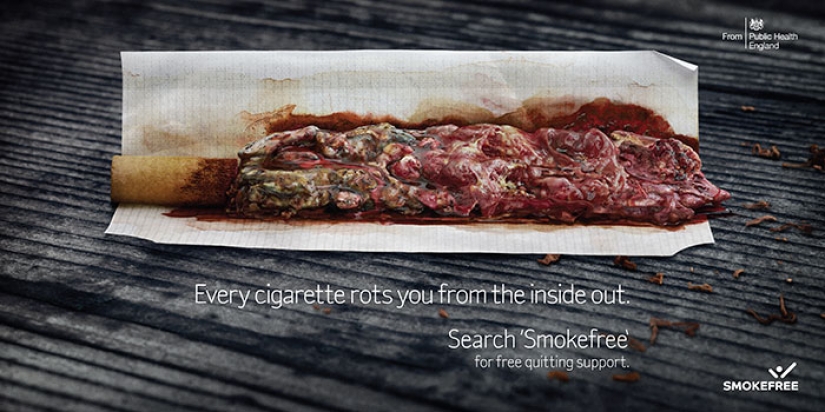 The most convincing examples of anti-Smoking advertising that you have ever seen