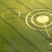 The most famous in the history of the mysterious crop circles