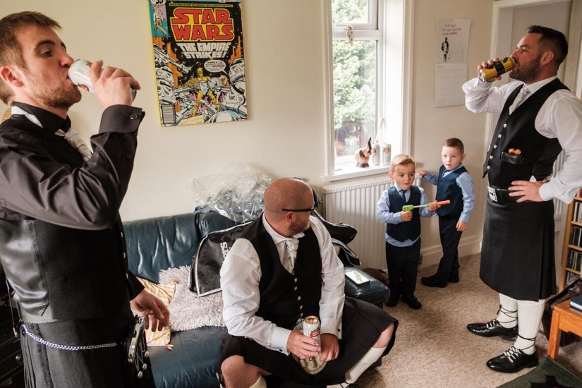 The most honest footage from the weddings from British photographer Ian Weldon