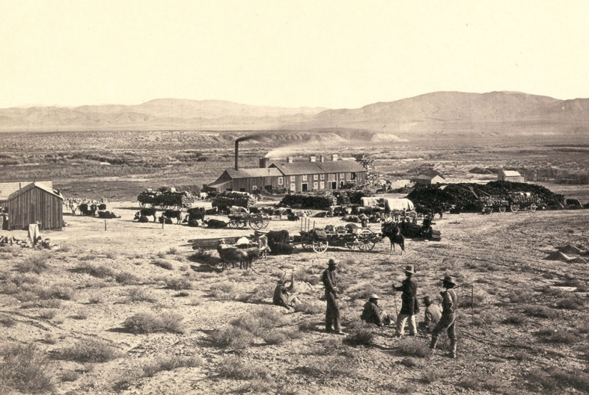 The nature of the Wild West 150 years ago