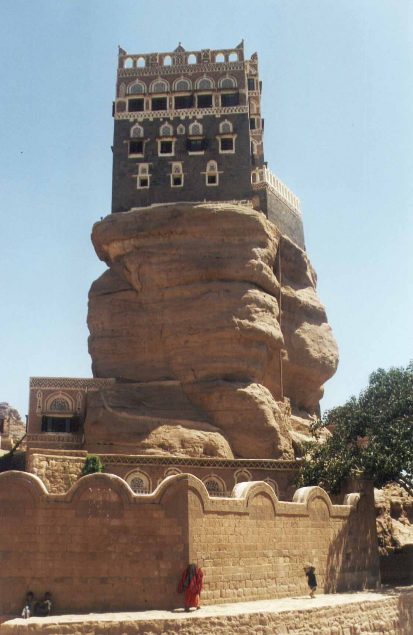 The Palace of the Imam Yahya in Yemen