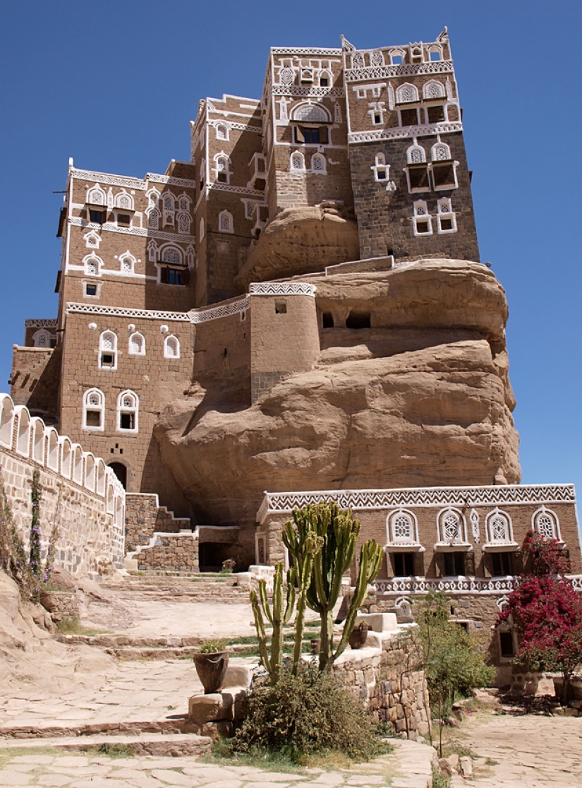 The Palace of the Imam Yahya in Yemen