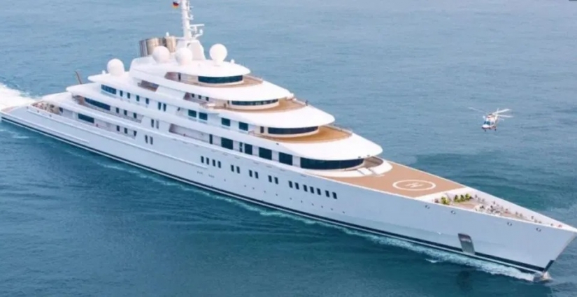 The power of the whale, lightness swallows: meet the world's largest yacht Majesty 175