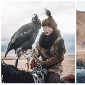 The Union of the man and the birds: 7 stunning photos of falconry in Mongolia