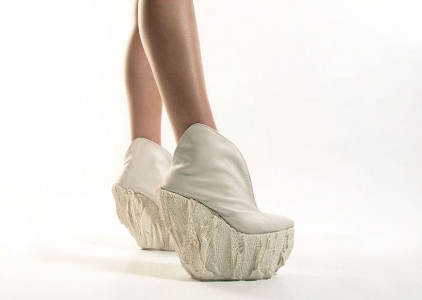 The world's most uncomfortable shoes, which affects their appearance