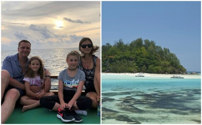 To leave London for corals: a family sold everything and moved to a tiny island