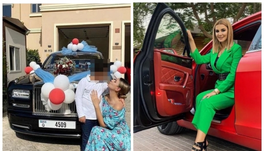 Todo lo mejor para los niños: el diseñador de Dubai dio a 12 años de lujo "rolls-Royce"