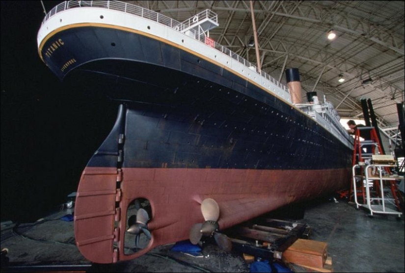 Tomó el Titanic: raras fotos de la filmación