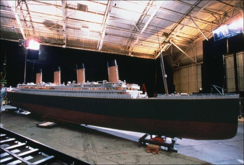 Tomó el Titanic: raras fotos de la filmación