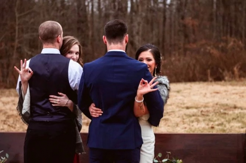 Two sisters married two brothers and their daughters will become cousins in the square