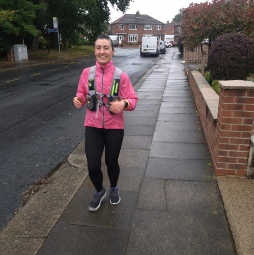 Un desafío para el cuerpo y el alma: mujer Británica perdido peso y se convirtió en confidente debido a la maratón