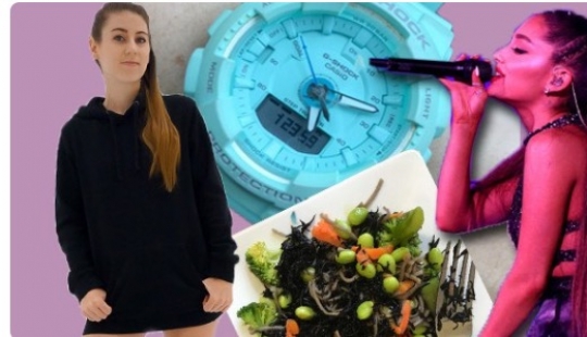 Un mes de estricto régimen de dieta Ariana Grande y el resultado