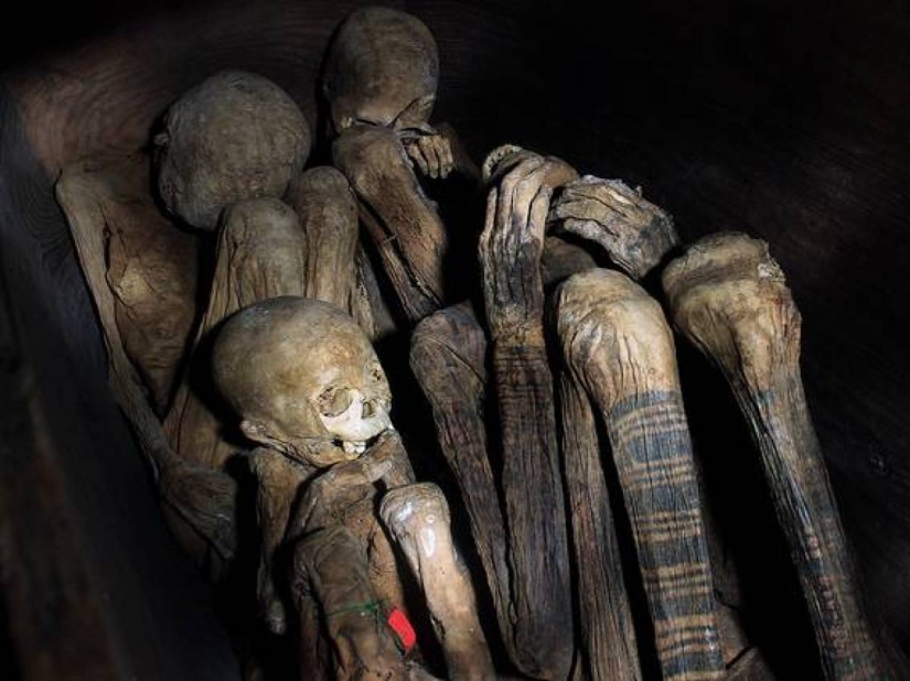 Unique fire mummies of Cabana