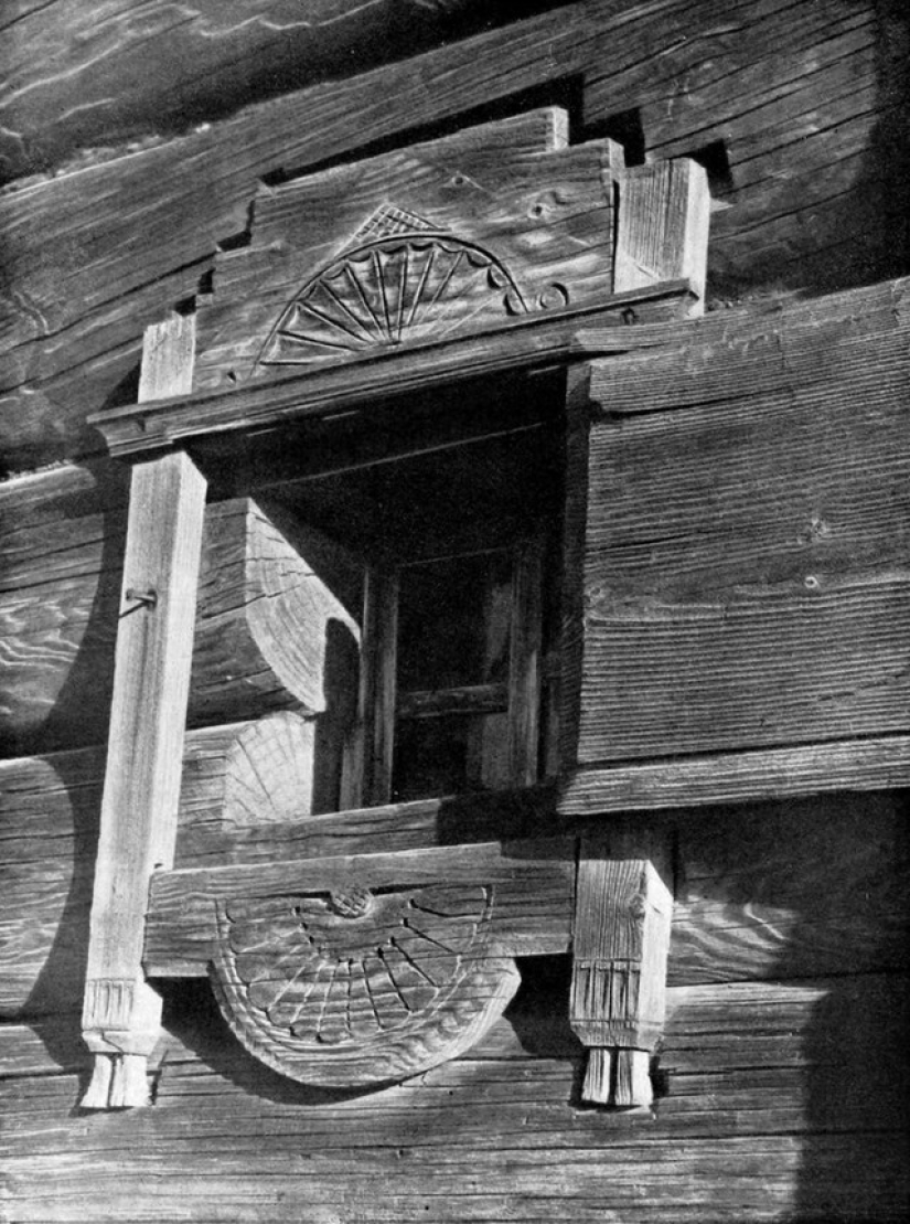 Usted puede comprar los marcos de las ventanas ruso casas: el simbolismo en la arquitectura de madera