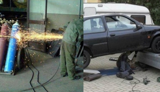 Ver a los idiotas en el trabajo, o Cómo están todavía vivos?